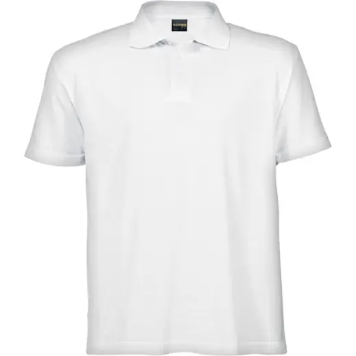 Mens 175g Barron Pique White